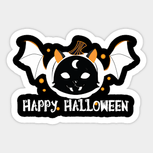 Pumpkin Cat Sticker